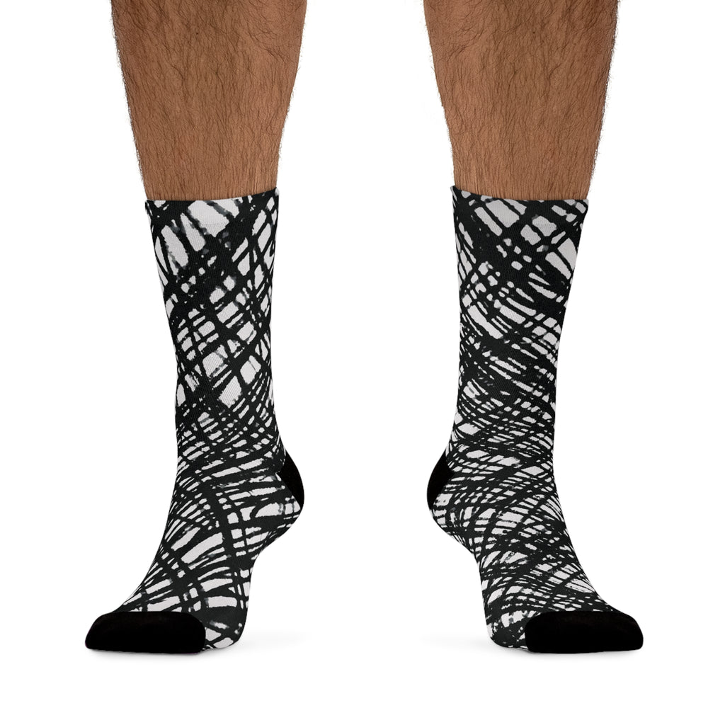 THEScribbleSocks | RECYCLED Crew Socks