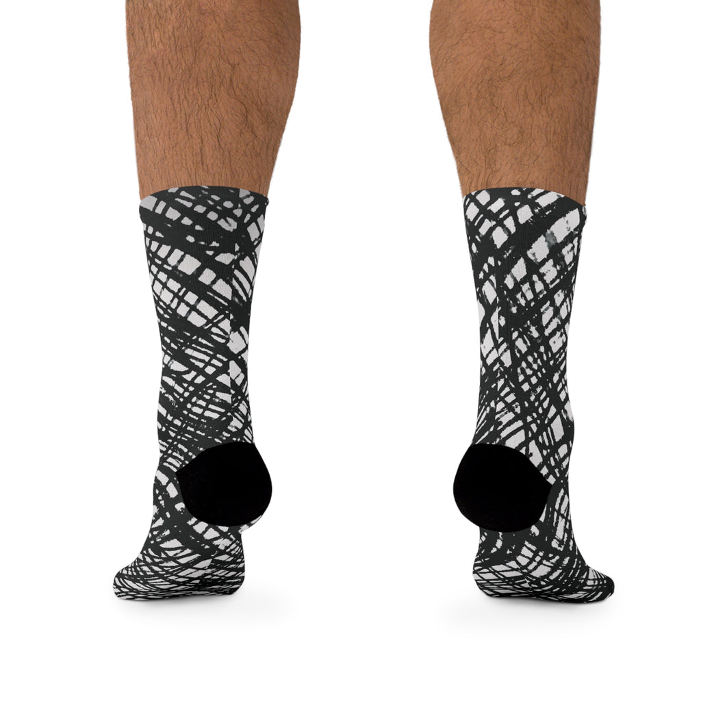 THEScribbleSocks | RECYCLED Crew Socks