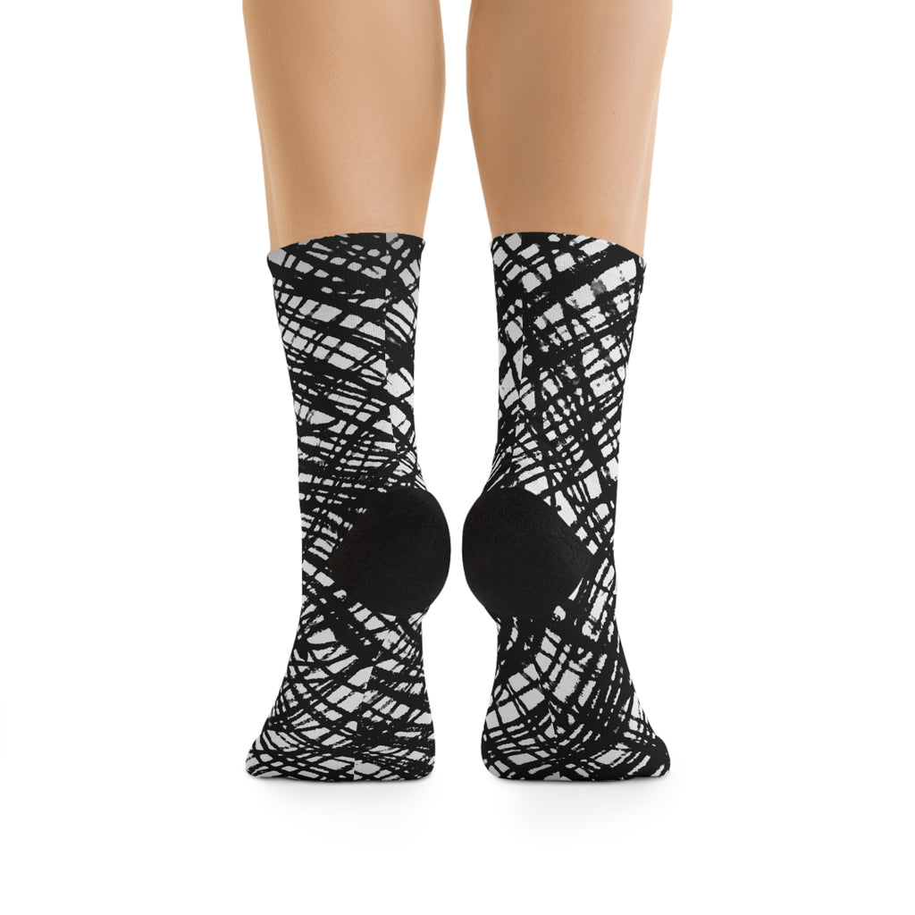 THEScribbleSocks | RECYCLED Crew Socks