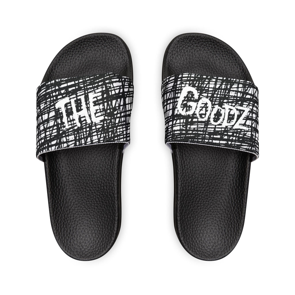 SUPERScribbleSLIDES// Pattern Sandals