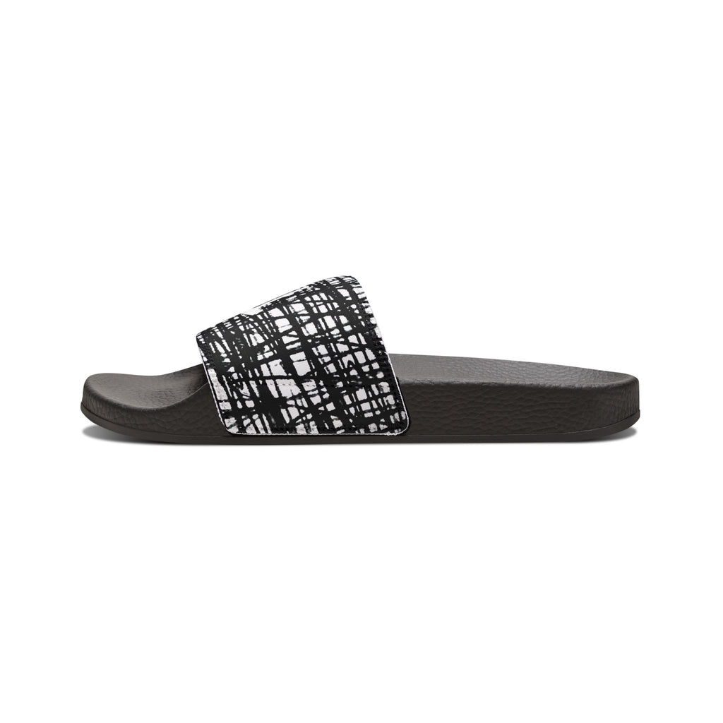 SUPERScribbleSLIDES// Pattern Sandals